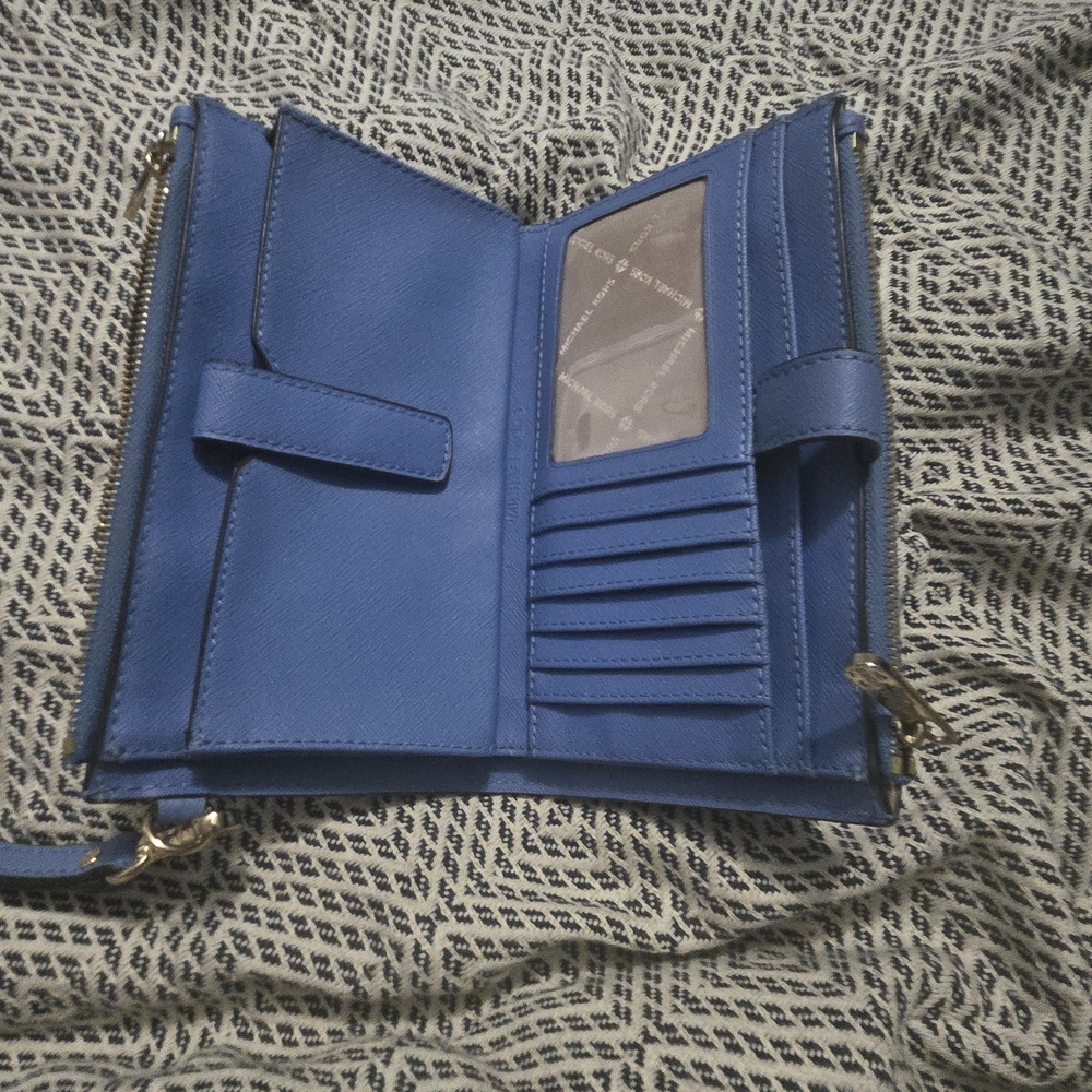 Elegant Blue Women's Wallet